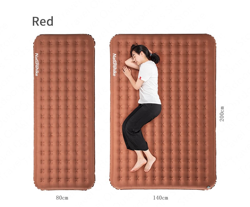 Đệm hơi Glamping Naturehike NH20FCD09 và NH19QD010