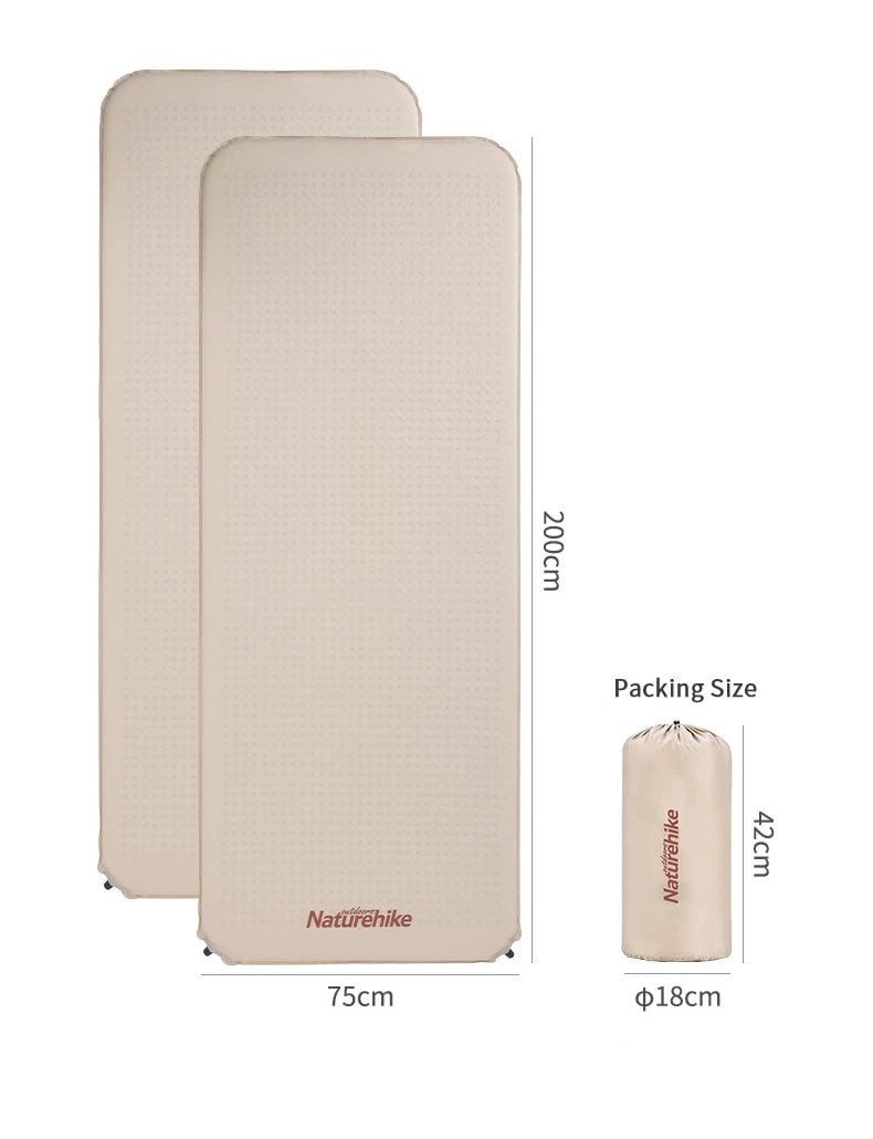 Đệm hơi tự bơm Glamping Naturehike NH20DZ002