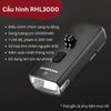 Đèn pin gắn xe đạp siêu sáng Rockbros RHL3000