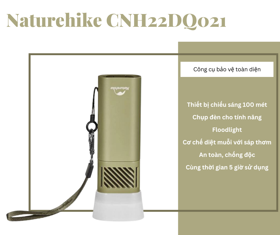 Đèn pin cầm tay Naturehike CNH22DQ021 - có tính năng đuổi muỗi