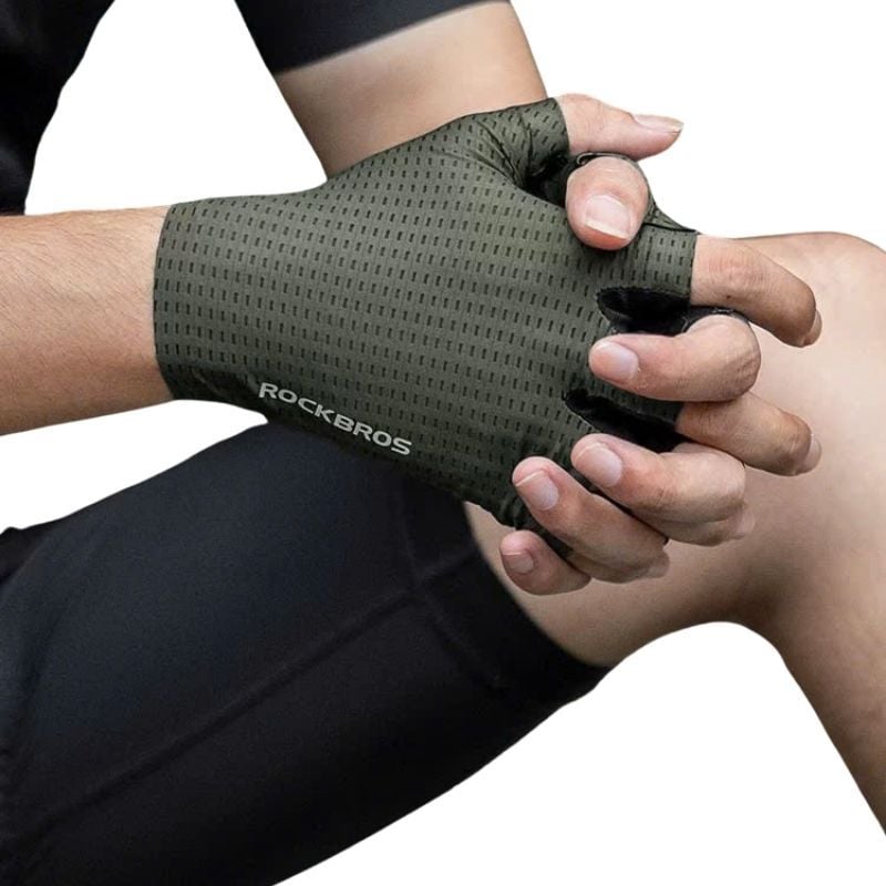 Găng tay đạp xe Rockbros S376: Siêu mỏng, cảm giác siêu thật
