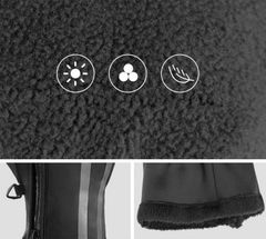 Găng tay chống tuyết chạy moto mùa đông ROCKBROS S091-2BK chính hãng