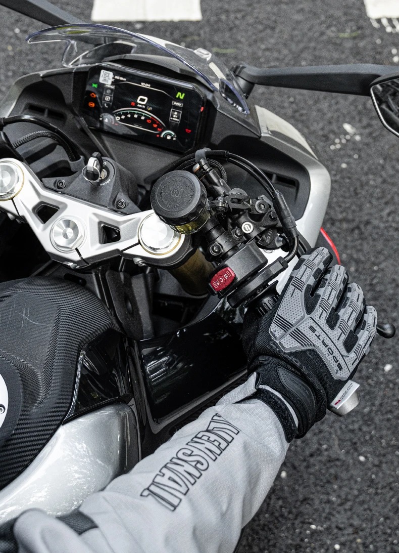 Găng tay Moto Full ngón cao cấp Rockbros S210BK