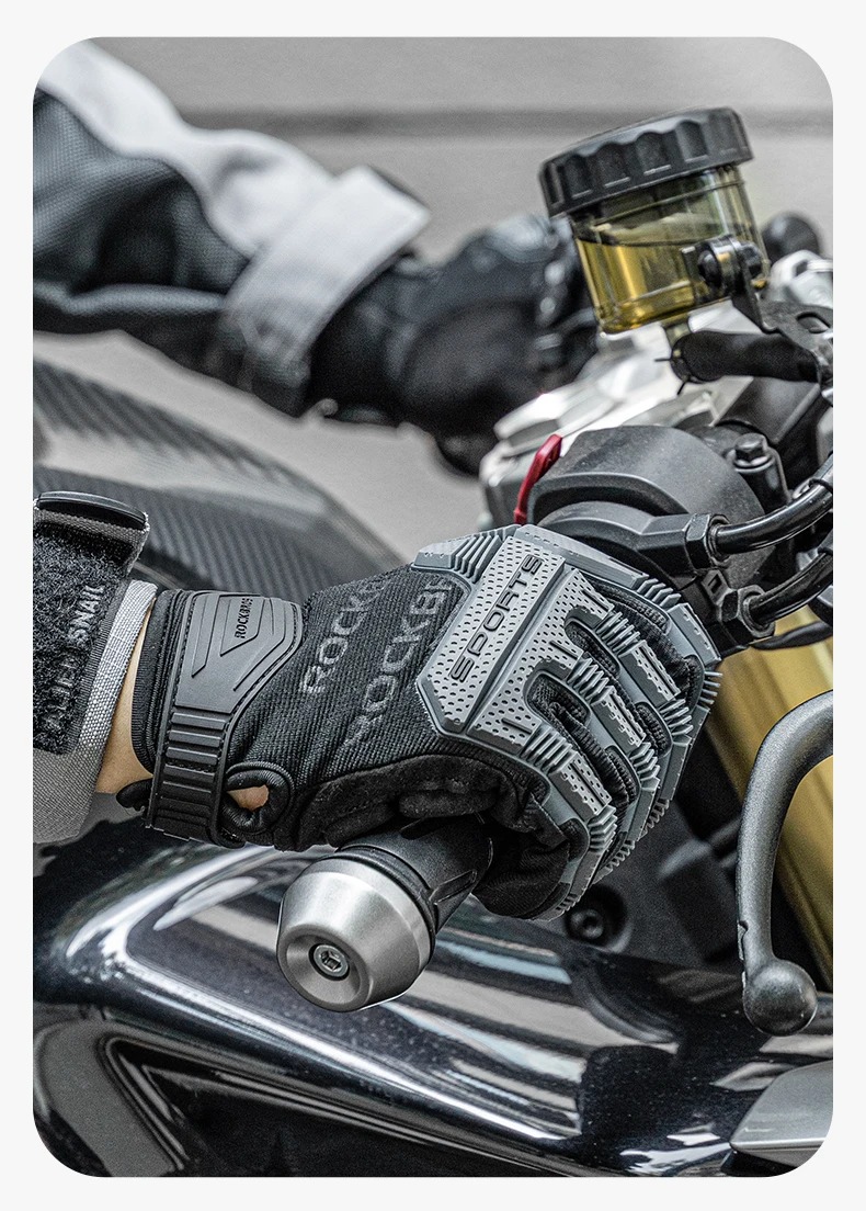 Găng tay Moto Full ngón cao cấp Rockbros S210BK