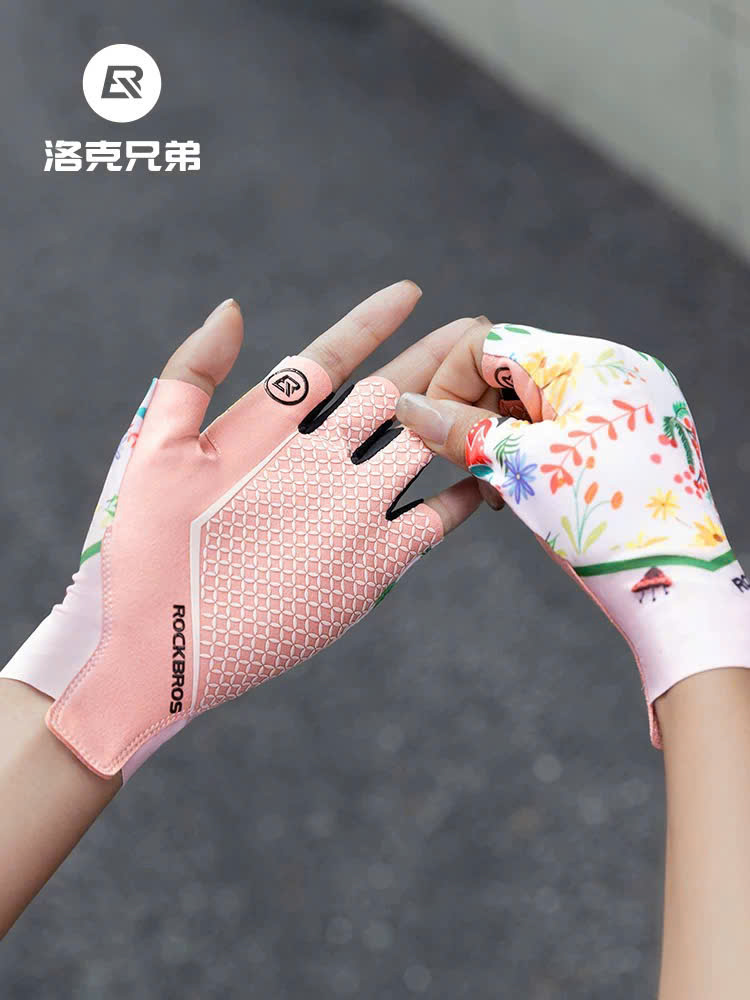 Găng tay nữ đạp xe thời trang Rockbros S340-2