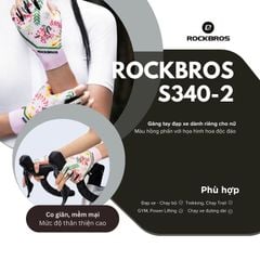 Găng tay nữ đạp xe thời trang Rockbros S340-2