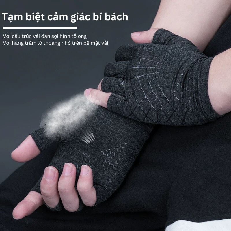 Găng tay chống trơn xe đạp Rockbros S202