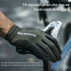 Găng tay xe đạp siêu thoáng Rockbros 16110006