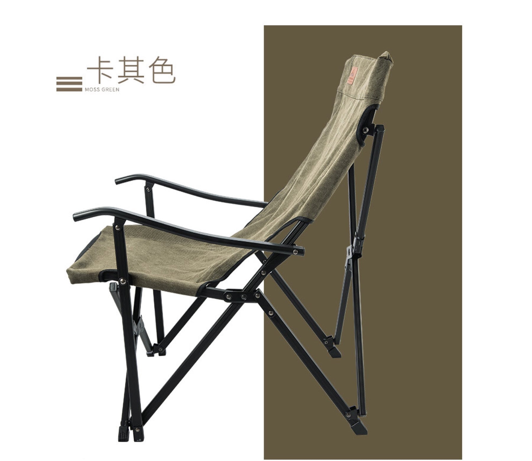Ghế du lịch gấp gọn Campingmoon F-1003-K mang đi cắm trại, câu cá