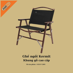 Ghế Kermit khung gỗ cao cấp Amido AM24VN2805