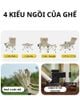Ghế ngồi cắm trại đa năng Naturehike CNK2350JJ011