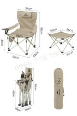 Ghế ngồi cắm trại đa năng Naturehike CNK2350JJ011