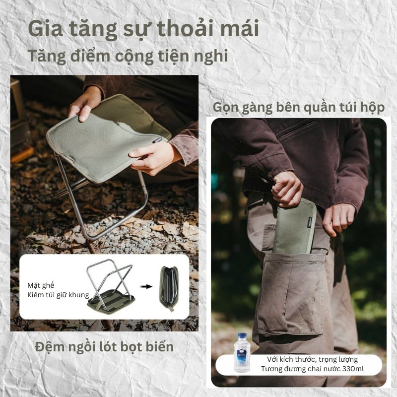 Ghế ngồi mini xách tay Naturehike CNK2550JJ011