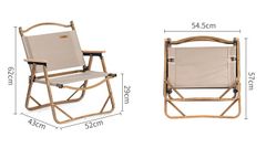Ghế xếp Kermit ngoài trời - ngồi cà phê cao cấp Naturehike NH19Y002-D