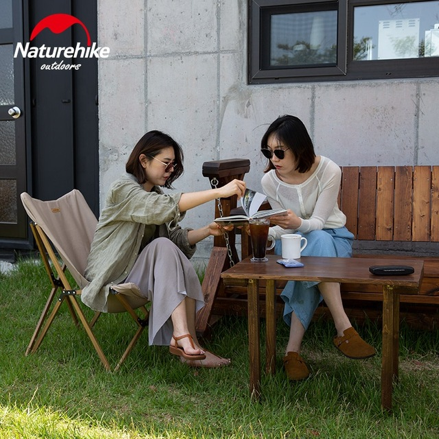Ghế xếp thư giãn vân gỗ Naturehike NH19Y001-Z gọn nhẹ