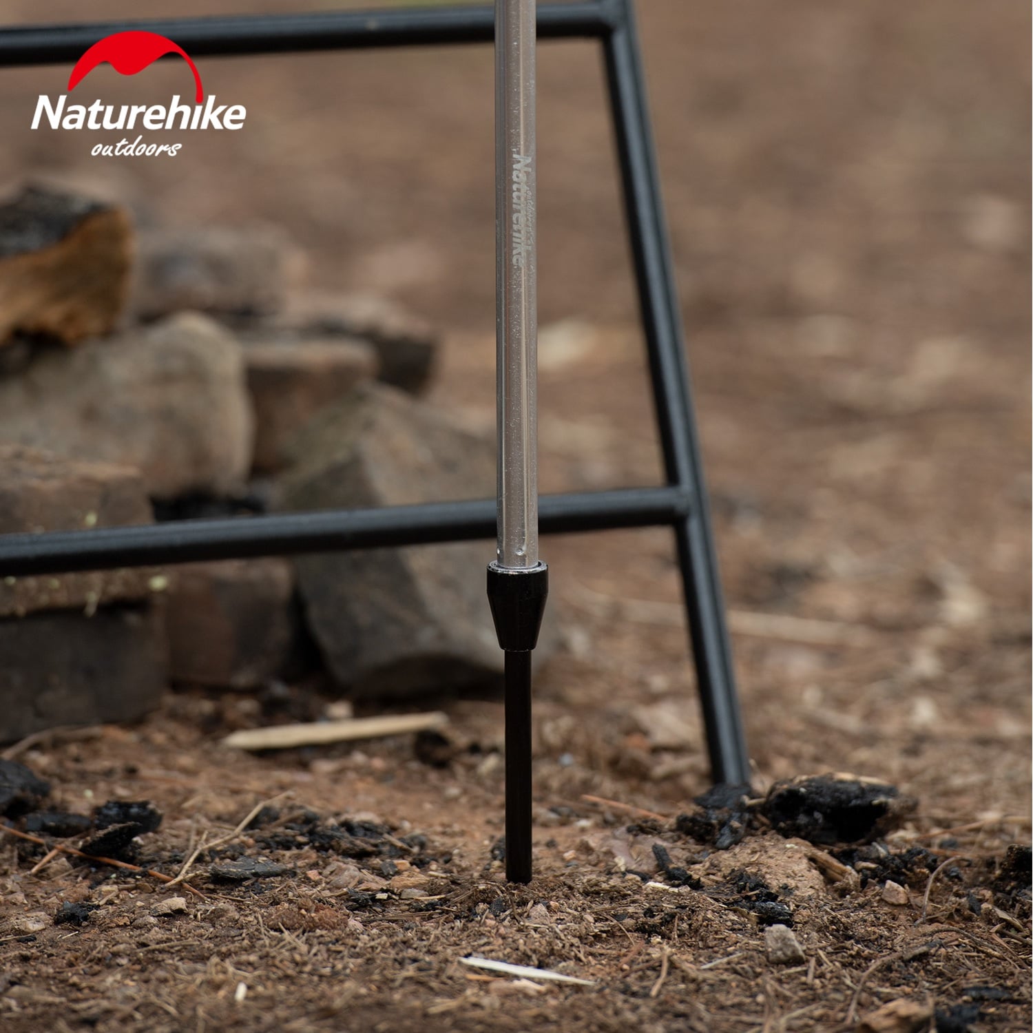 Cọc ghim giá treo đèn Naturehike NH20PJ003 cắm trại