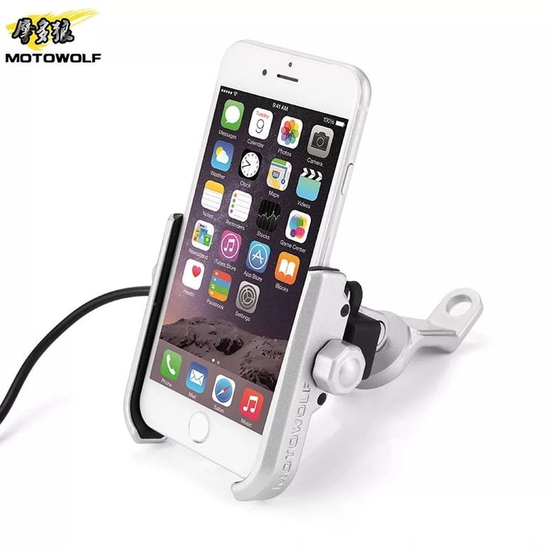 Giá gắn điện thoại MOTOWOLF MDL2805C