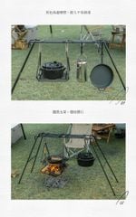 Giá sắt Glamping Naturehike NH20SK012 để đồ nấu ăn ngoài trời