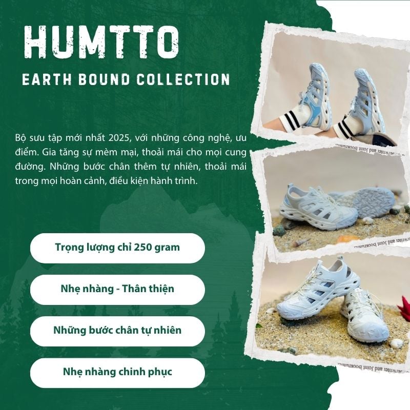 Sandal đi bộ đi nước mùa hè Humtto 660801B nữ