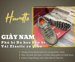 Giày Trekking - leo núi da heo nam Humtto 150453A