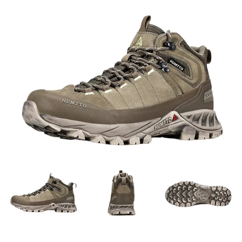Giày nam cổ cao Humtto 250486A - Trekking, leo núi
