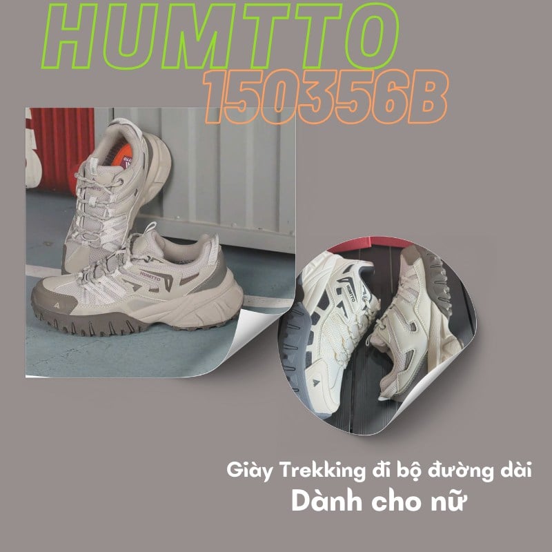 Giày đi bộ đường dài nữ Humtto 150356B
