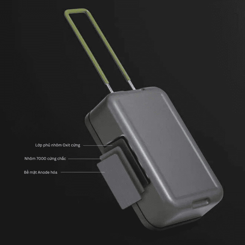 Hộp cơm cá nhân Naturehike NH21CJ011 - Nhôm Anode hóa