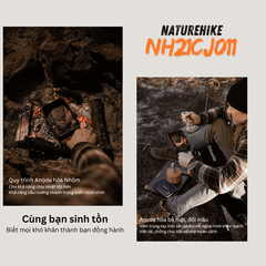 Hộp cơm cá nhân Naturehike NH21CJ011 - Nhôm Anode hóa