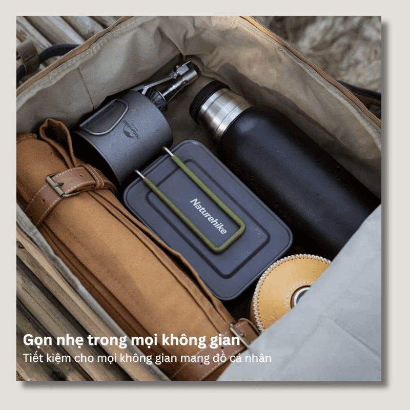 Hộp cơm cá nhân Naturehike NH21CJ011 - Nhôm Anode hóa