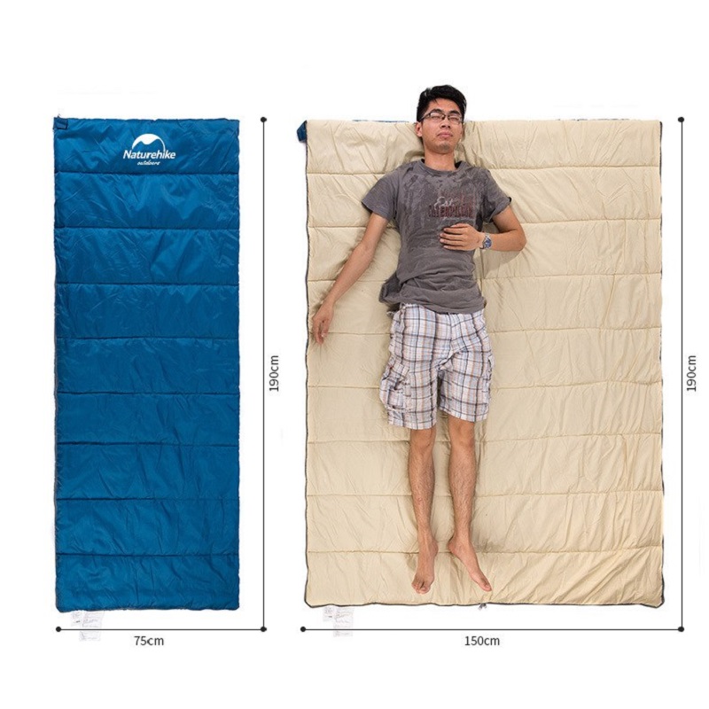 Review túi ngủ Naturehike H150