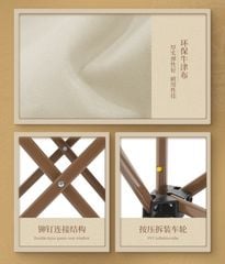 Xe kéo cắm trại Naturehike NH20PJ009-2 hệ Glamping