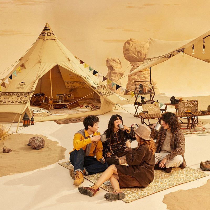 Lều Mông Cổ Naturehike NH20ZP005-2 hệ Glamping