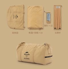 Lều Mông Cổ Naturehike NH20ZP005-2 hệ Glamping