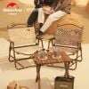 Ghế Kermit khung nhôm giả vân gỗ Glamping Naturehike NH19Y002-D-2