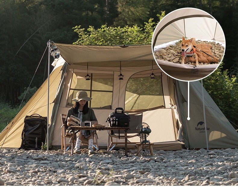 Lều nhỏ Glamping Naturehike NH21ZP009 - Village 5.0