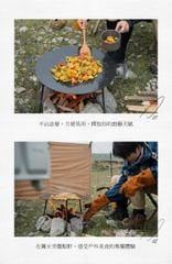 Chảo gang đa năng Naturehike NH20SK003 mang đi cắm trại