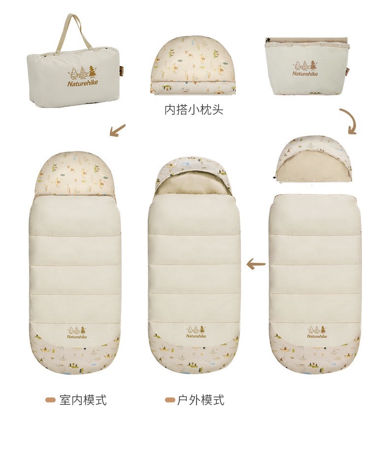 Túi ngủ Naturehike Glamping CNH22SD001 cho bé