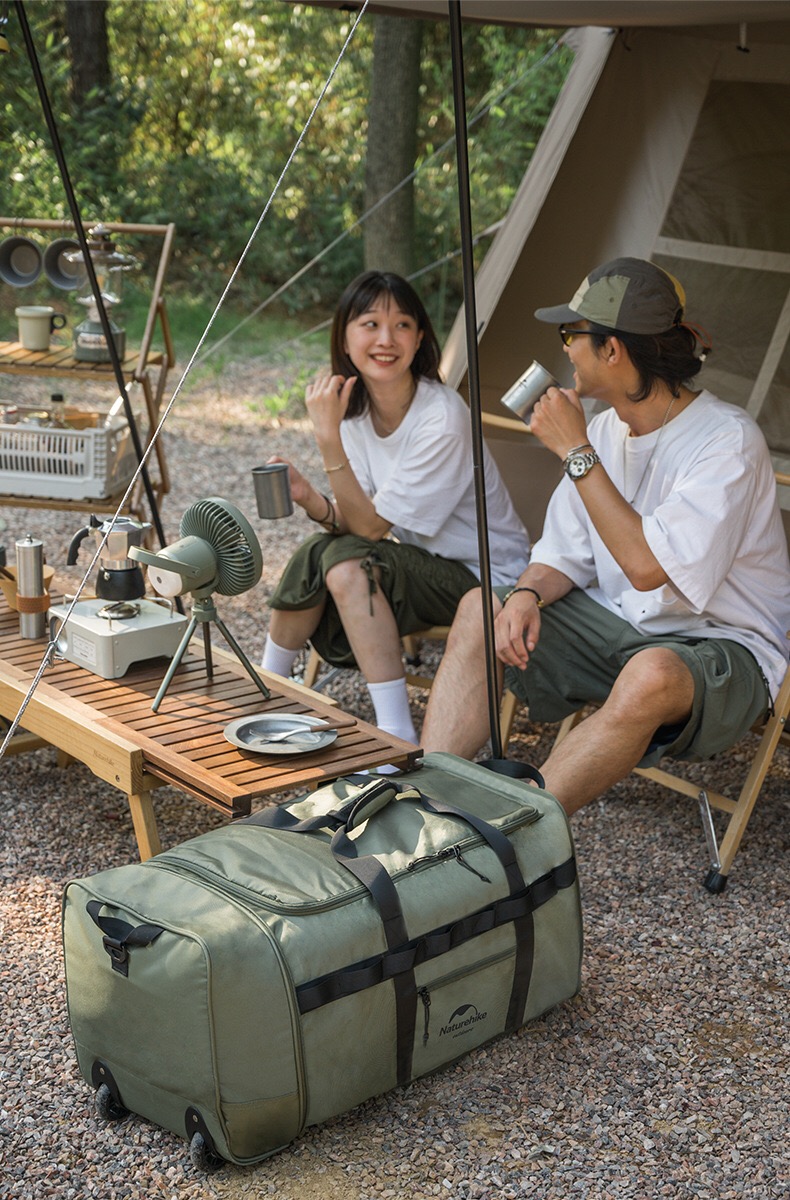 Túi vải du lịch Naturehike NH21LX003 - Có bánh xe kéo linh hoạt