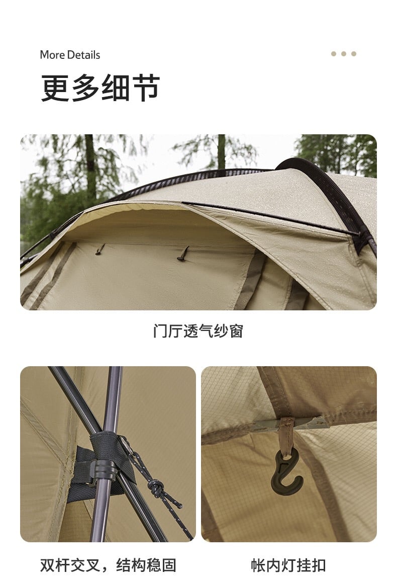 Lều đường hầm Naturehike Glamping NH22YW005