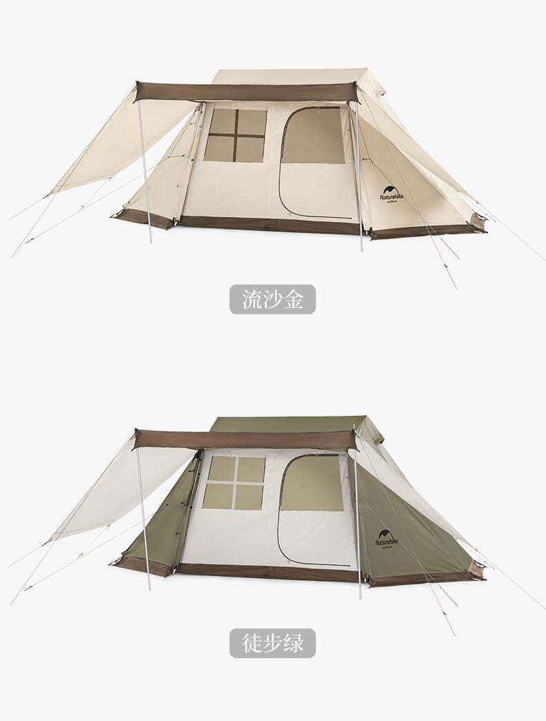 Lều 4 người Glamping Naturehike NH21ZP009-2 - Mẫu 2022