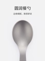 Bộ dụng cụ ăn uống Titanium Naturehike NH19C001-J gấp gọn 5 món