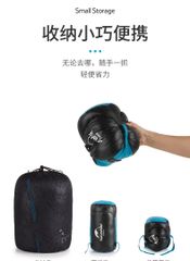 Túi ngủ lông vũ Naturehike NH19W400-Z mang đi Trekking, leo núi