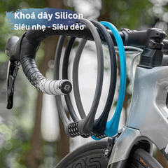 Khoá dây Silicon siêu bền Rockbros 3220003