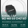 Sản phẩm khoá cáp mã số đa năng Rockbros 32120006001