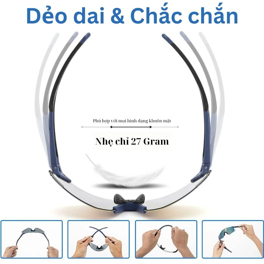 Kính mắt thể thao chuyên dụng Rockbros