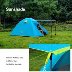 Lều cắm trại 3 người P-Series Naturehike NH18Z033-P