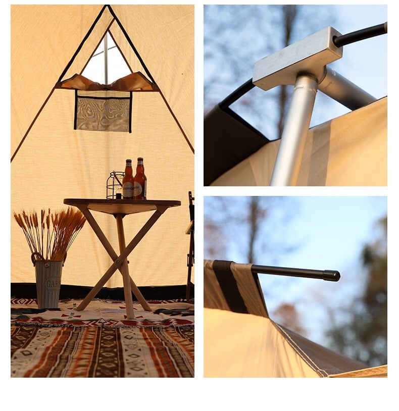 Lều Glamping thời trang cắm trại Three Donkeys SZXL-ZP-M04