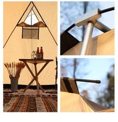 Lều Glamping thời trang cắm trại Three Donkeys SZXL-ZP-M04