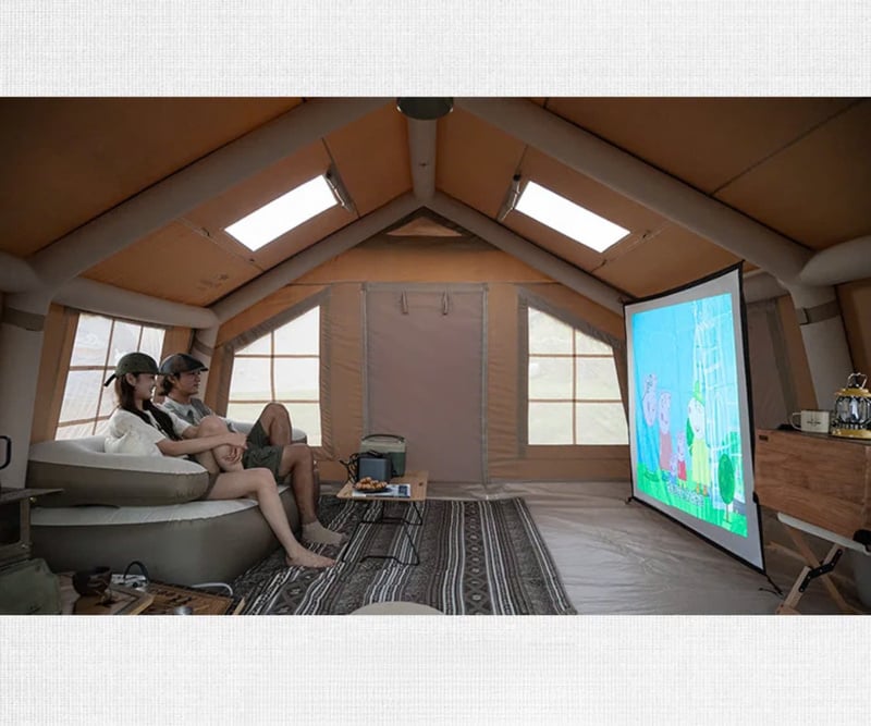 Lều khung bơm hơi cao cấp Naturehike Glamping NH22ZP014