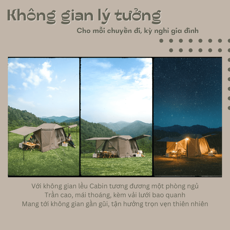 Lều cắm trại Naturehike Village 6.0 CNK2300ZP021